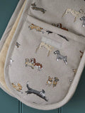 Sophie Allport Doggy Daycare double oven glove (British brand)
