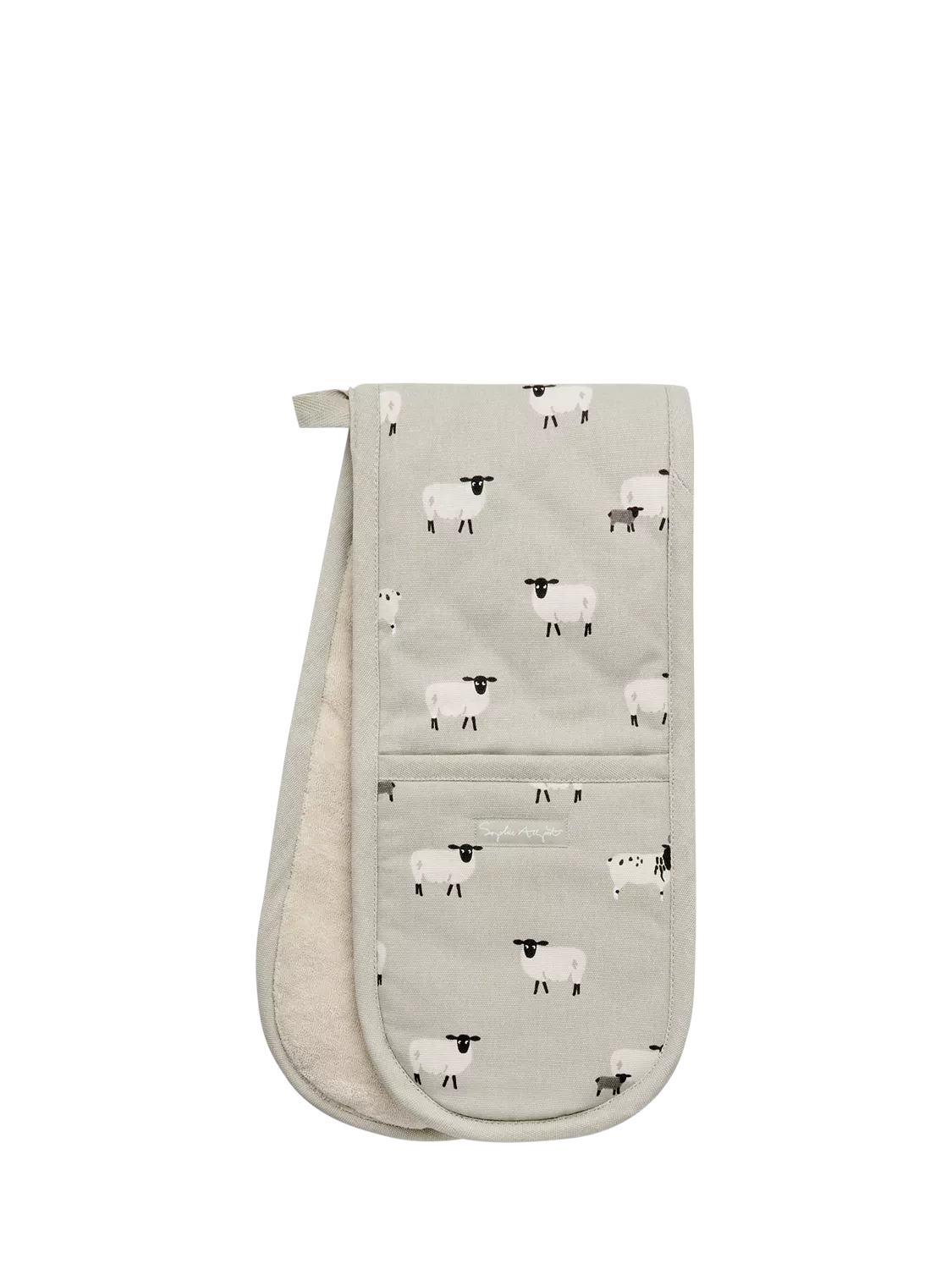 Sophie Allport sheep cotton double oven glove, imported from the UK
