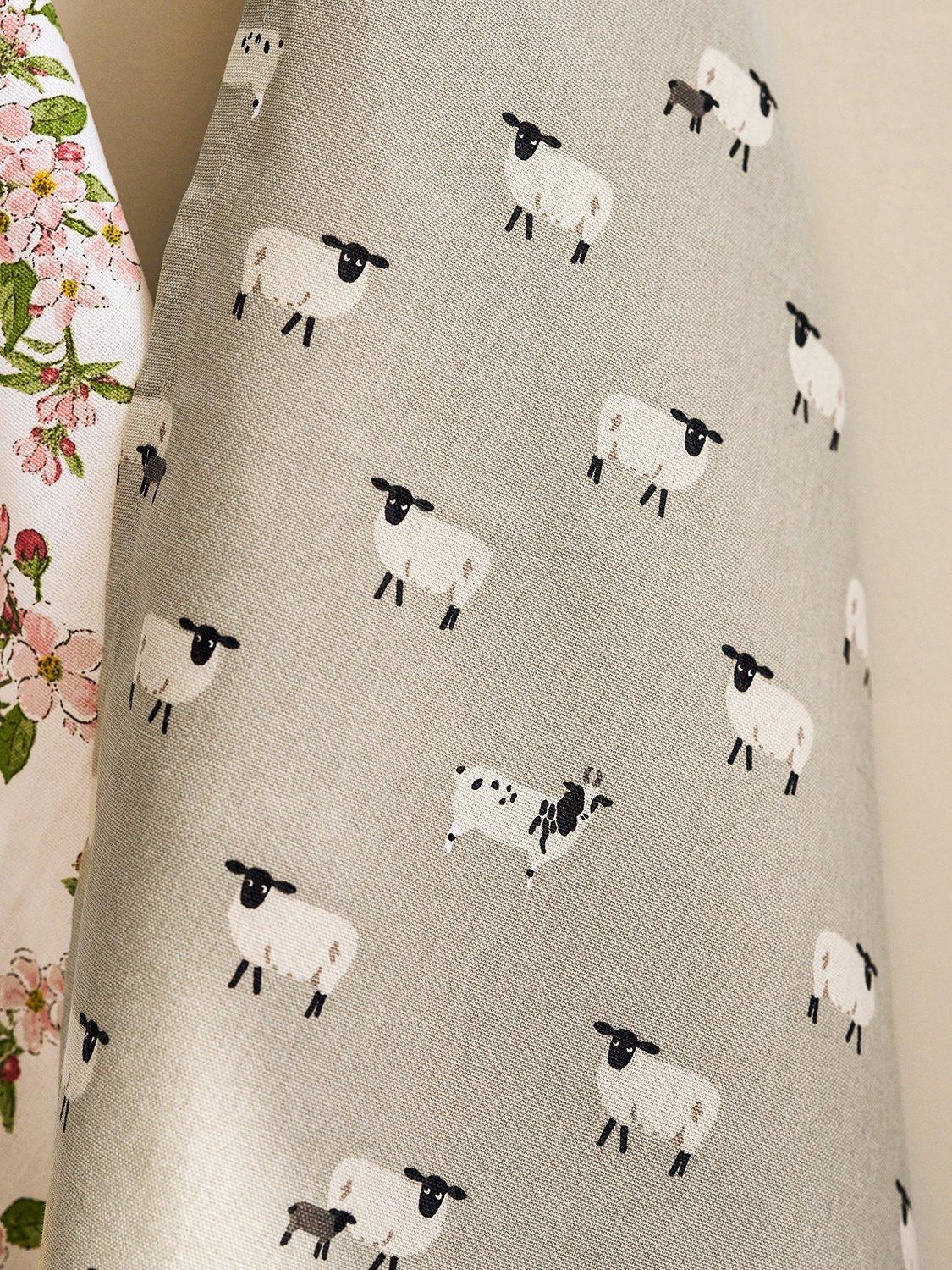 Sophie Allport sheep cotton tea towel neutral (British brand)
