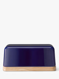 LSA International porcelain butter dish Blue Cobalt - British product