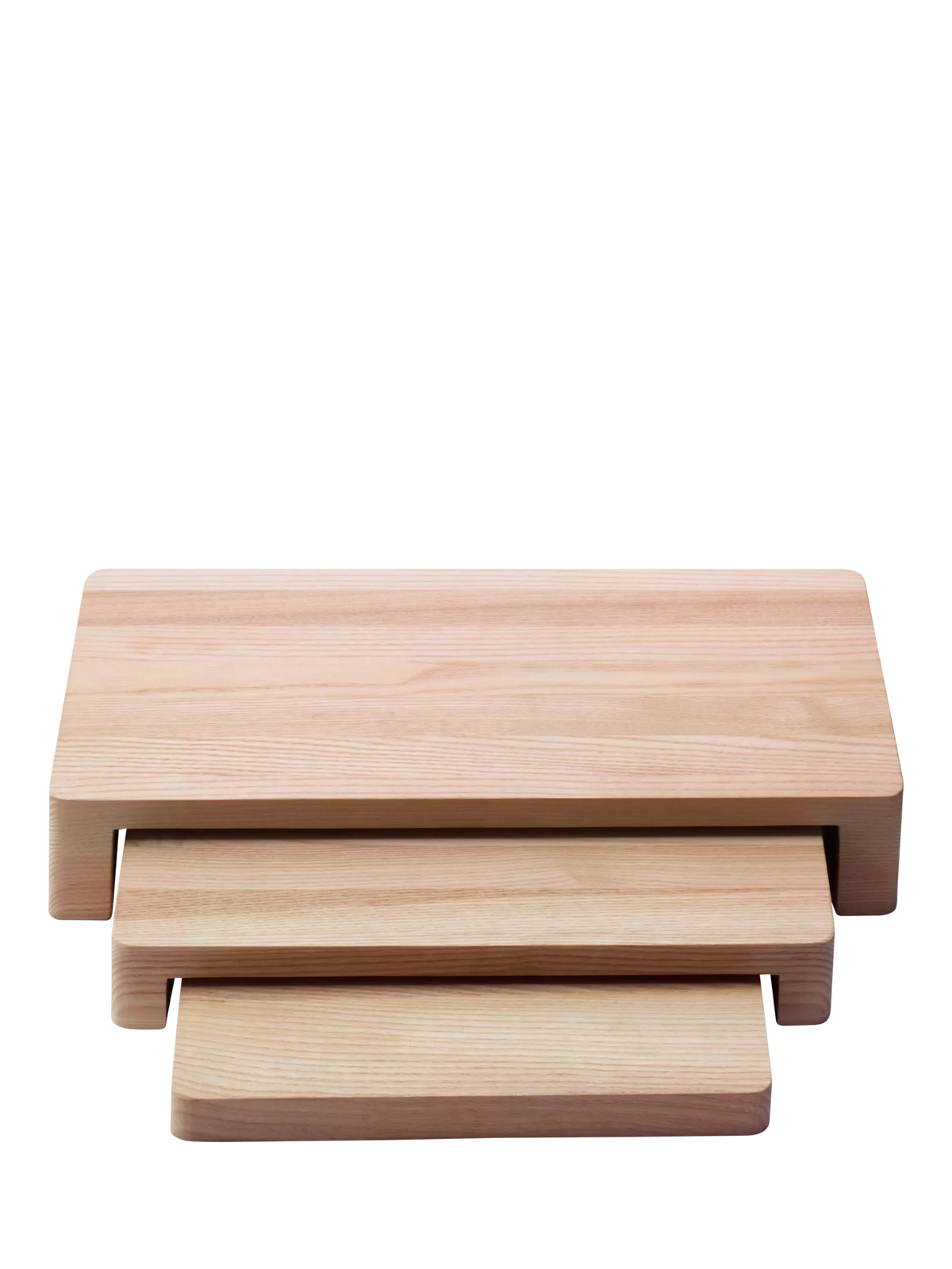 LSA International ash wood nesting platters set of 3, UK version