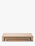 LSA International ash wood nesting platters set of 3, UK version