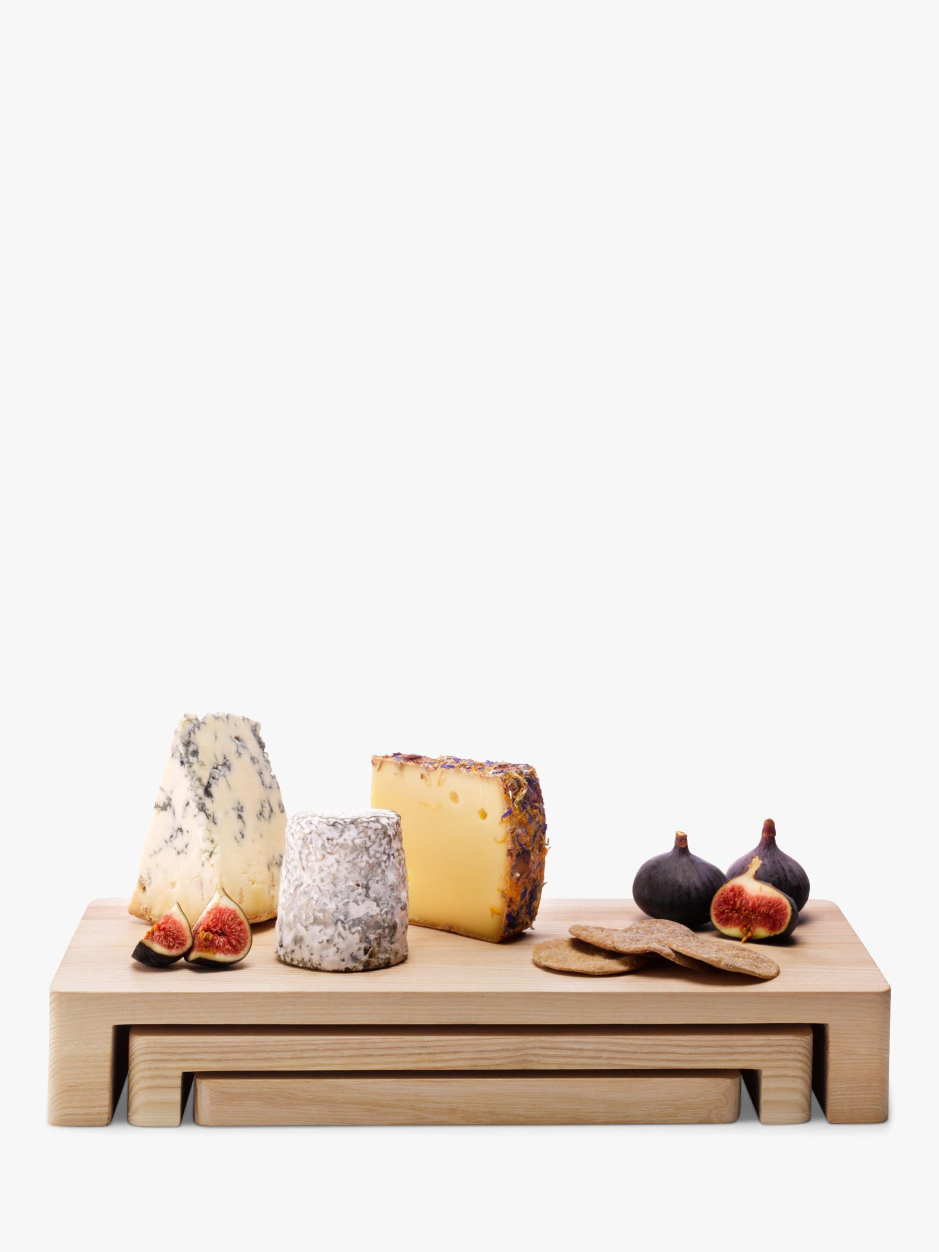 LSA International ash wood nesting platters set of 3, UK version
