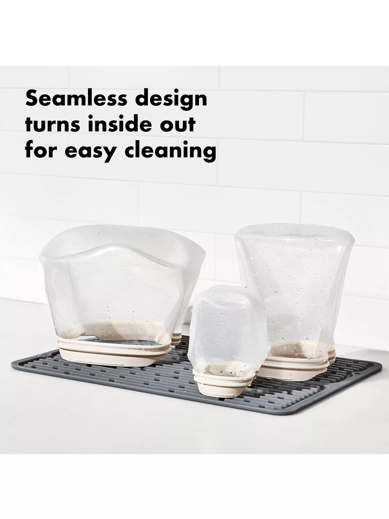 OXO reusable silicone storage bag 1.8L (British brand)