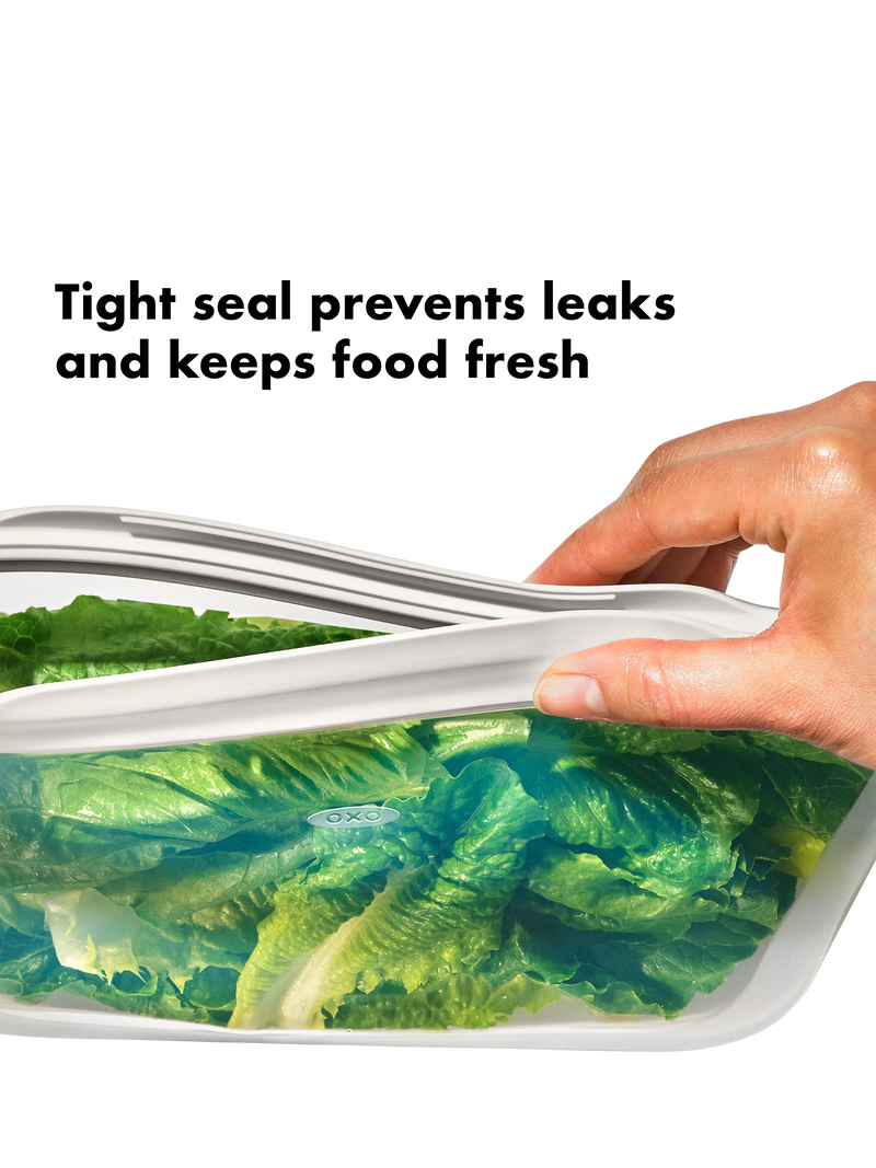 OXO reusable silicone storage bag 1.8L (British brand)