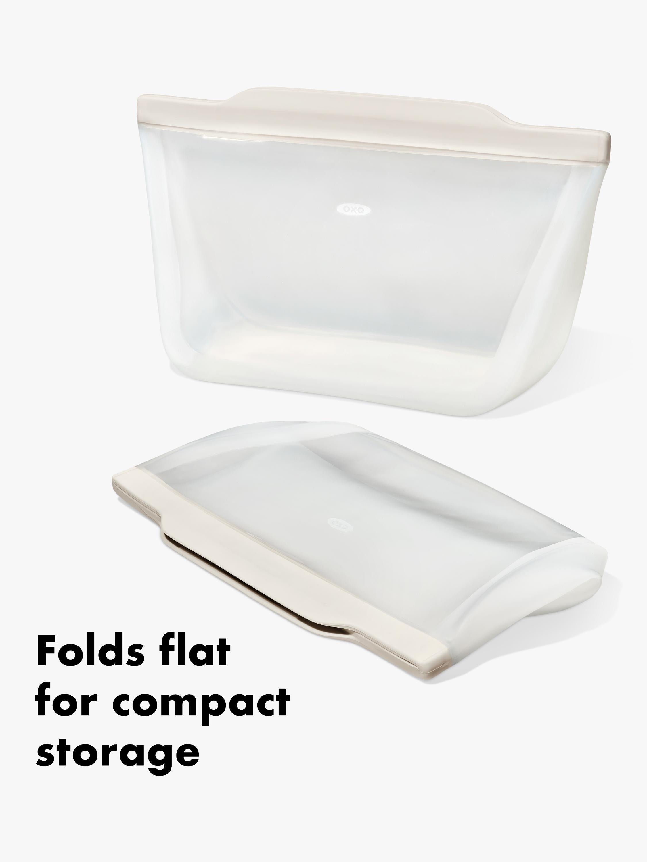 OXO reusable silicone storage bag 1.8L (British brand)