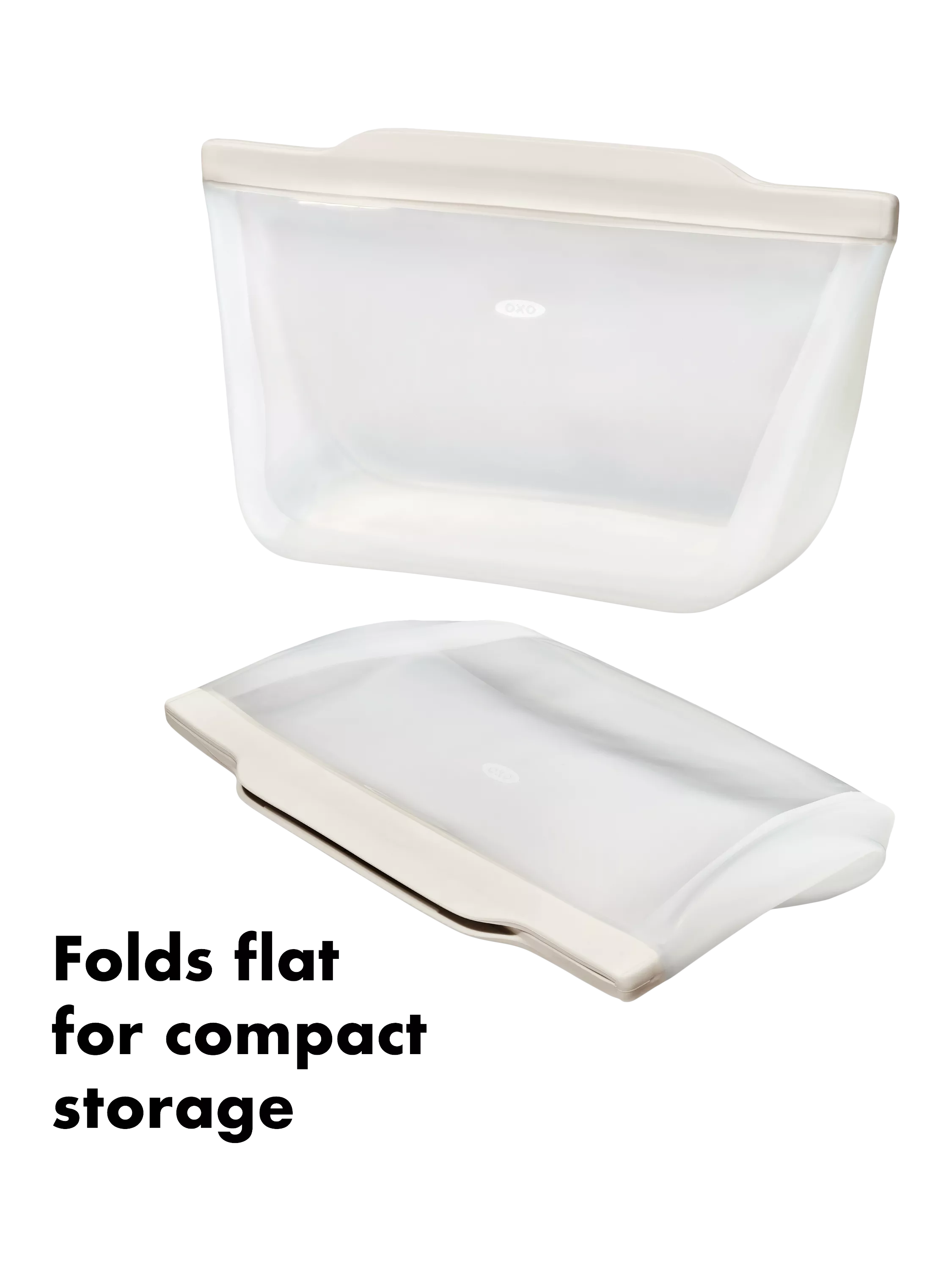 OXO reusable silicone storage bag 1.8L (British brand)