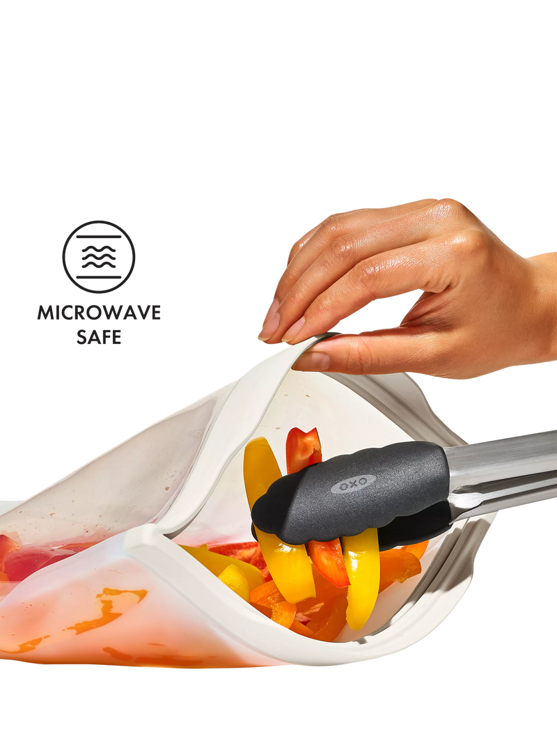 OXO reusable silicone storage bag 1.8L (British brand)