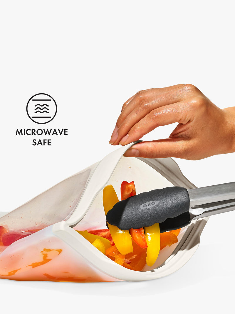 OXO reusable silicone storage bag 1.8L (British brand)