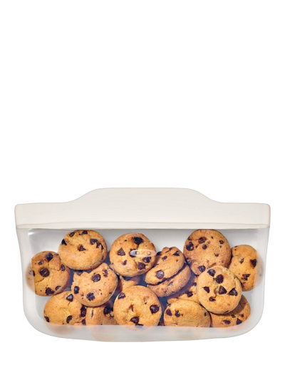 John Lewis OXO Good Grips Reusable Silicone Snack Bag Clear 355ml- Buy online at McGrocer