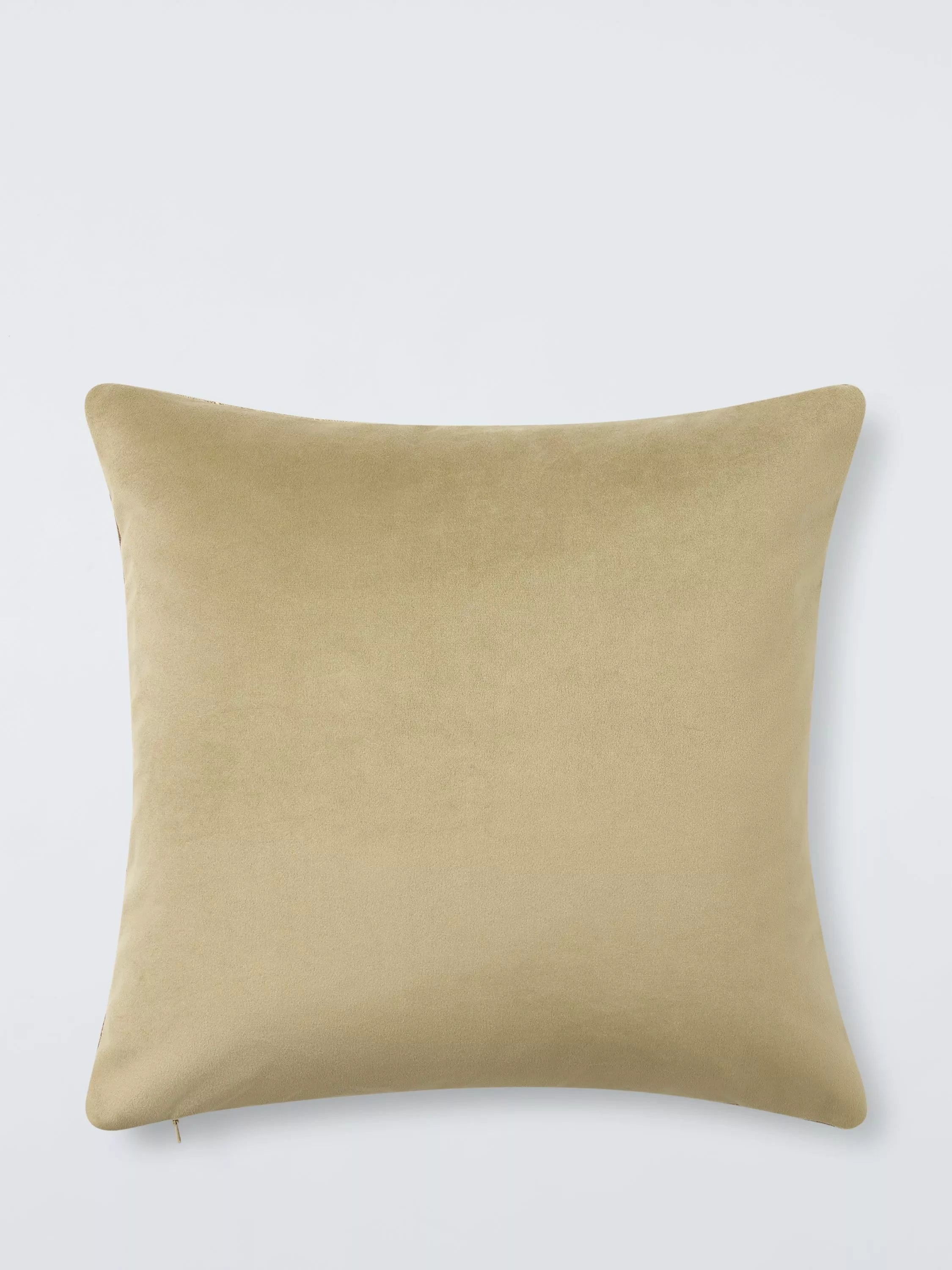 Harlequin Aconite cushion with dappled design and metallic highlights, UK version