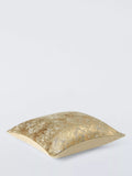 Harlequin Aconite cushion with dappled design and metallic highlights, UK version