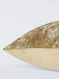 Harlequin Aconite cushion with dappled design and metallic highlights, UK version