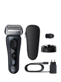 Braun Series 8 grey electric shaver - British product