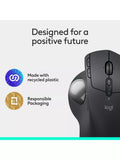 Logitech MX ERGO S graphite wireless trackball mouse, UK version