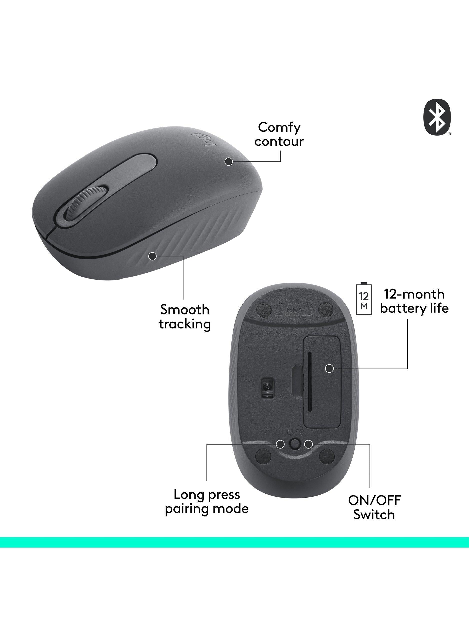 Logitech M196 wireless mouse (British brand)