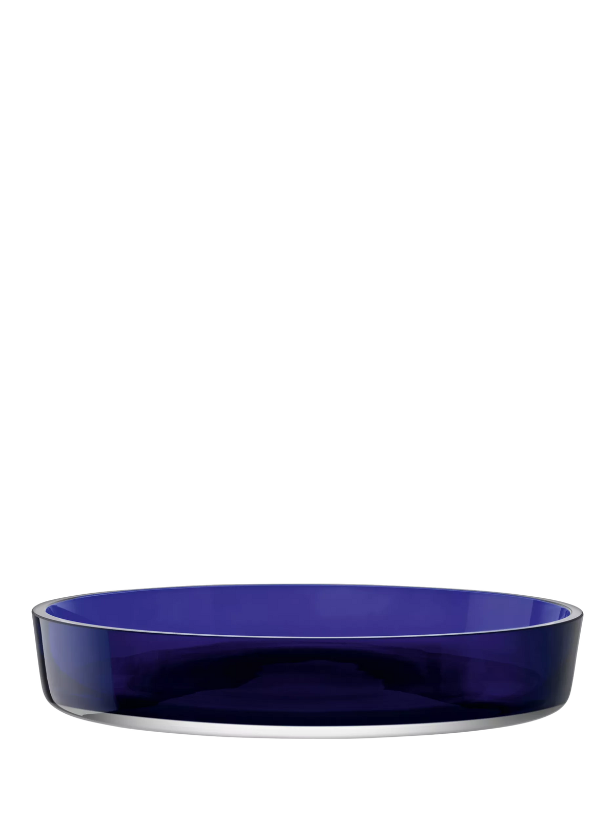 LSA International porcelain serve bowl Blue Cobalt 35cm (British brand)