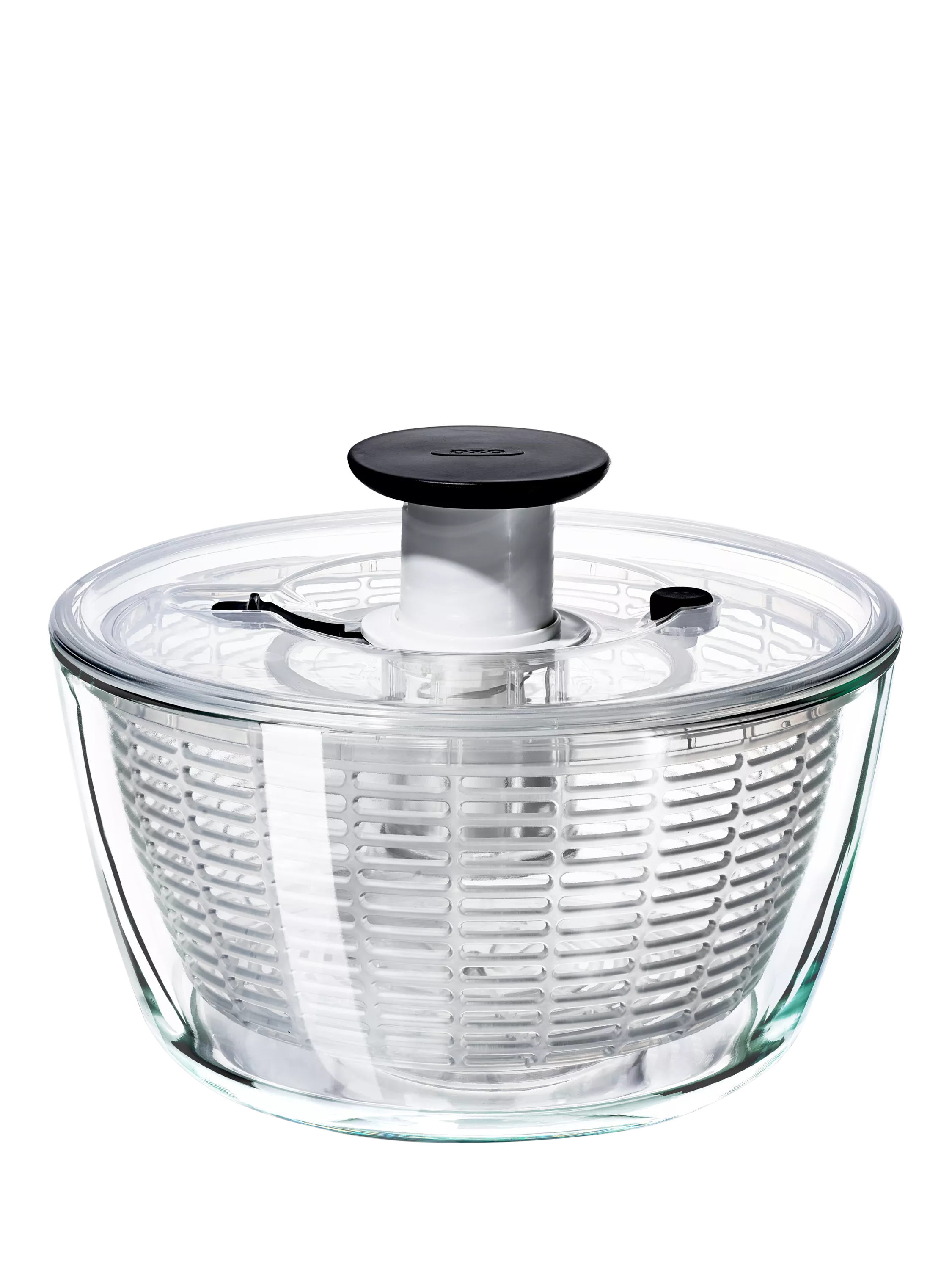 OXO Good Grips glass salad spinner borosilicate bowl, UK version