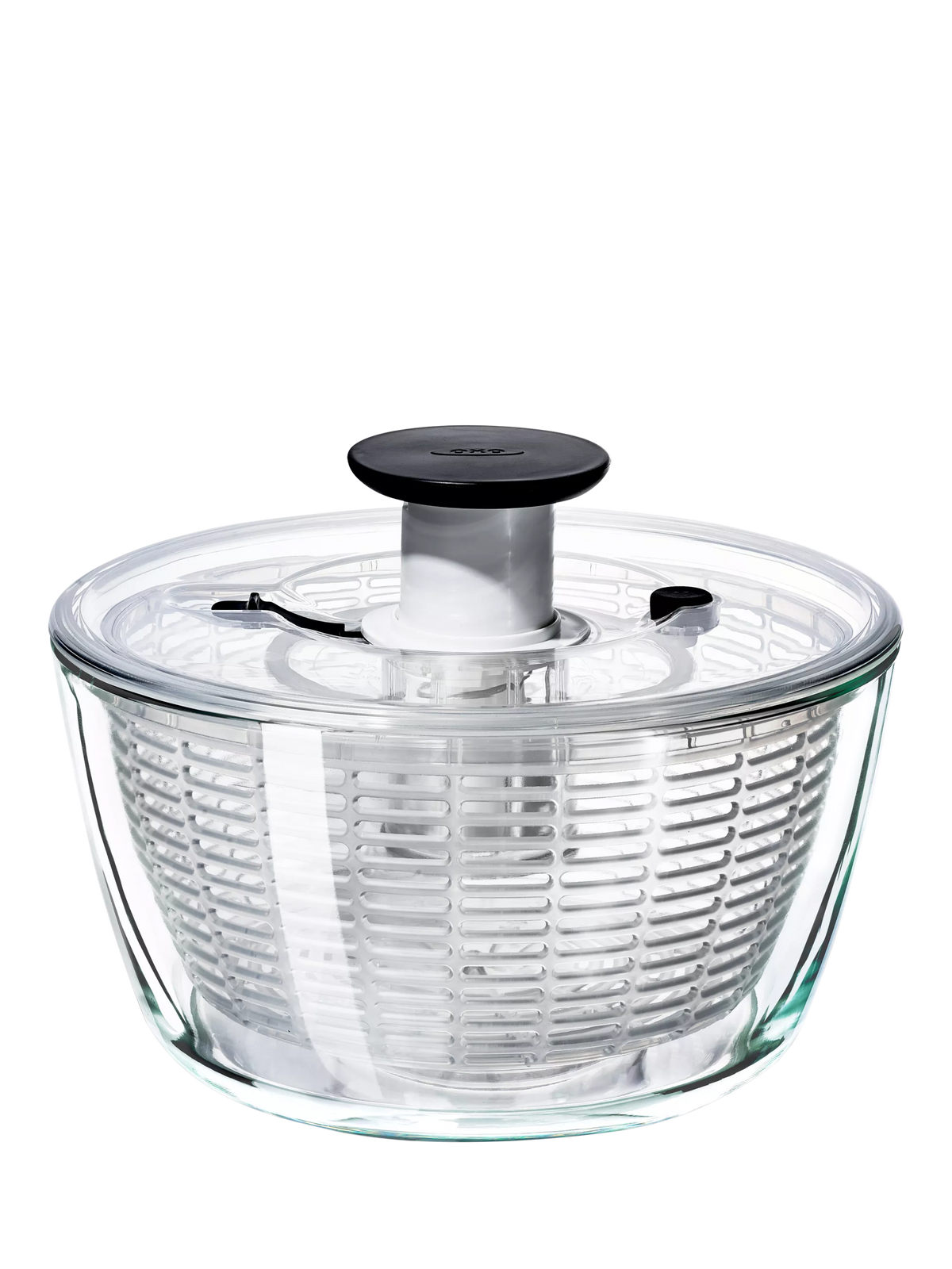 OXO Good Grips glass salad spinner borosilicate bowl, UK version