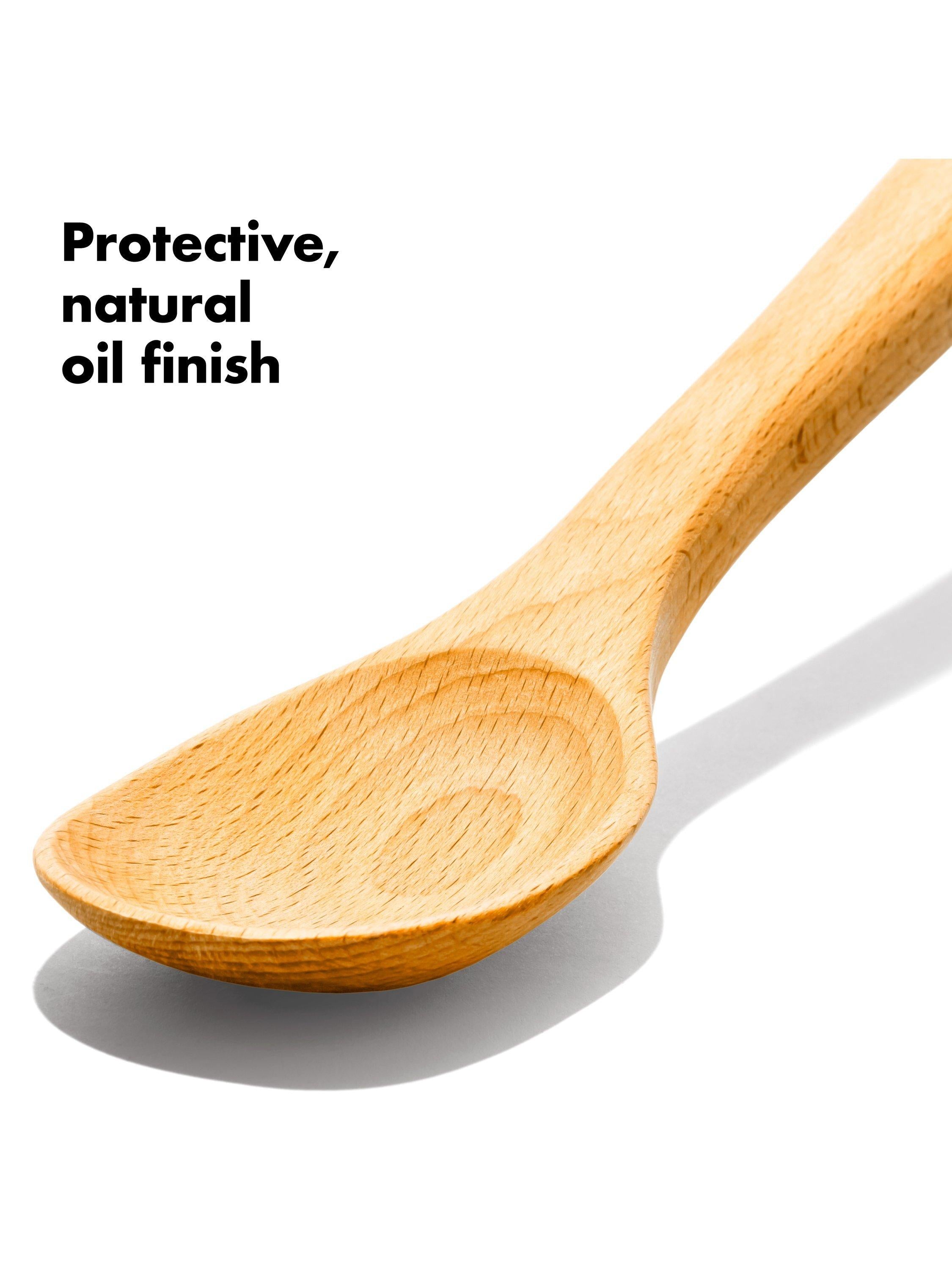 OXO large beech wood spoon - British product
