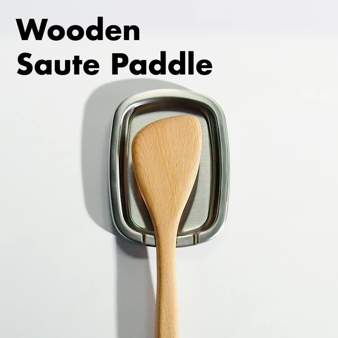 OXO Good Grips beech wood saute spatula, imported from the UK