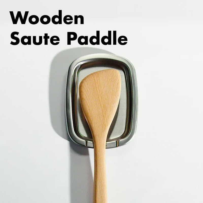 OXO Good Grips beech wood saute spatula, imported from the UK