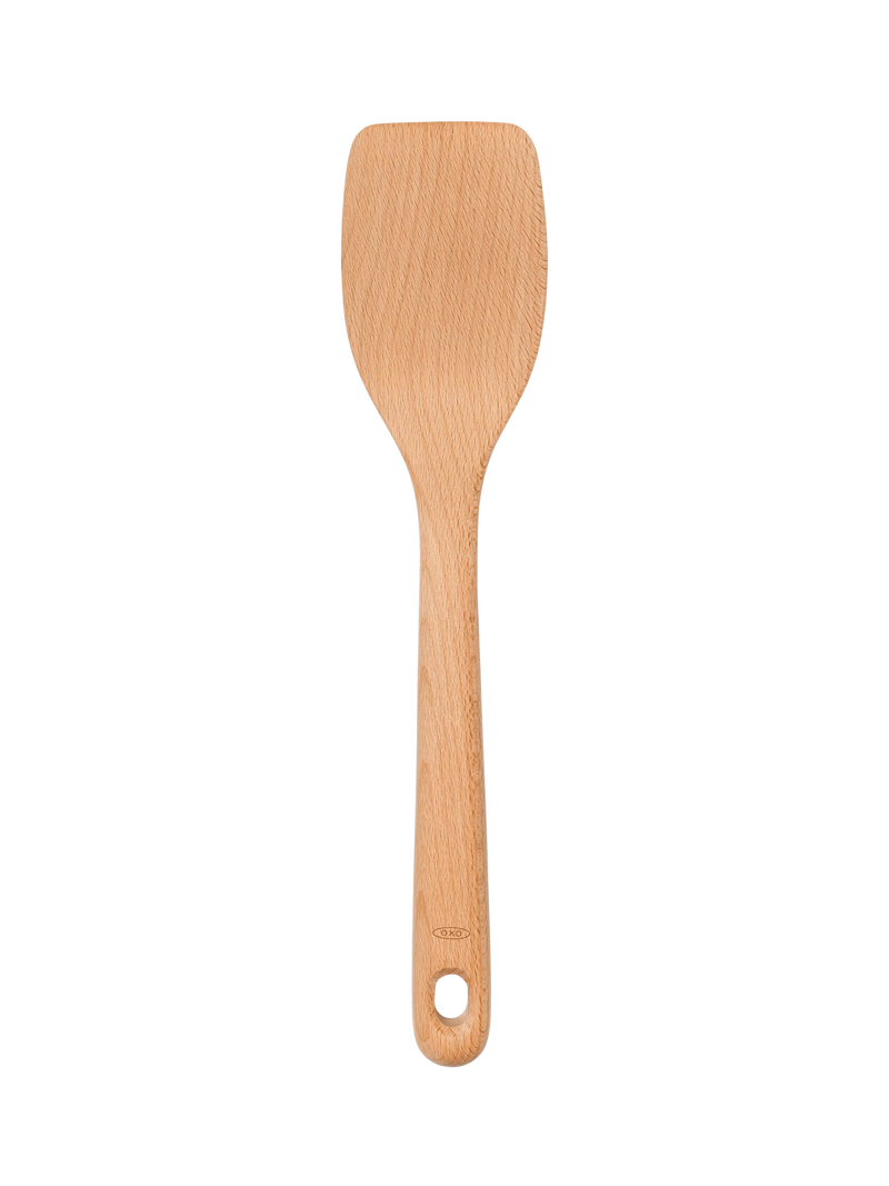 OXO beech wood spatula solid wood turner (British brand)