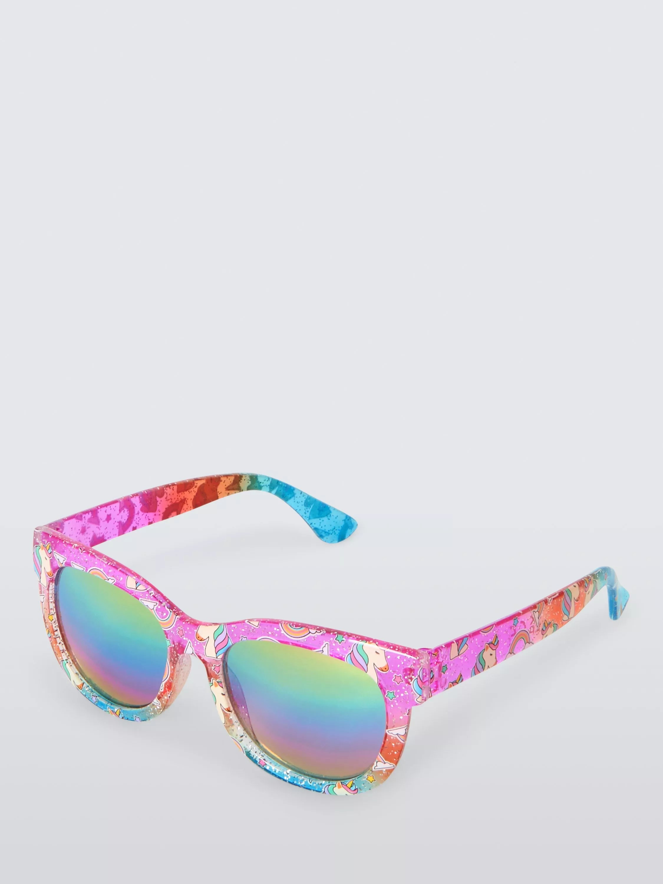 John Lewis kids rainbow unicorn sunglasses with D-frame - British product