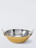 John Lewis balti serving dish hammered gold 18cm - British product