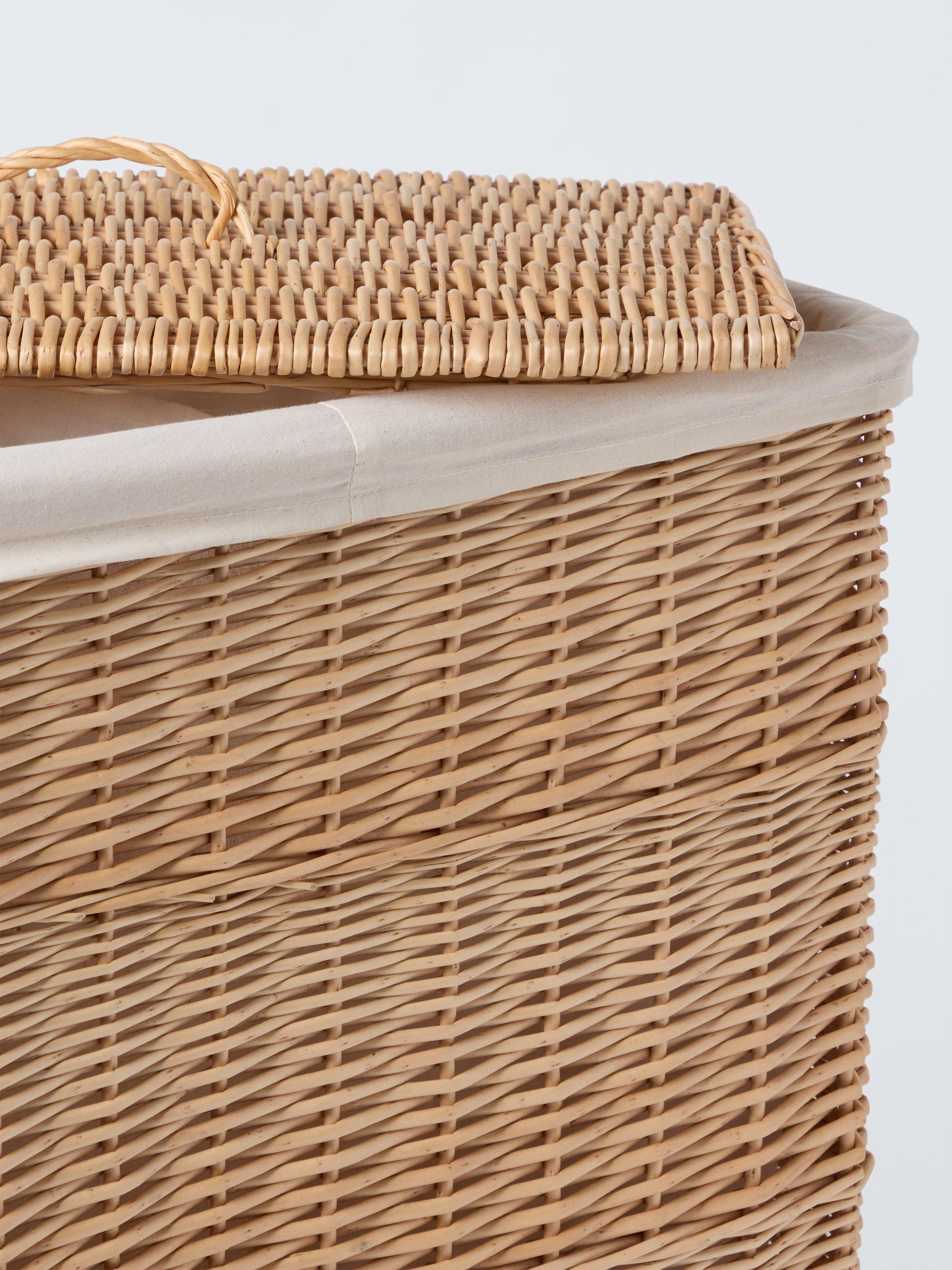 John Lewis Willow Double laundry basket, UK version