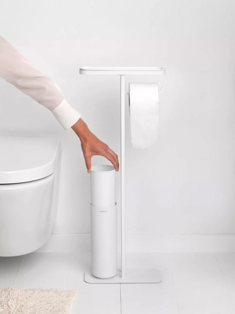 Brabantia MindSet Toilet Butler in grey - British product