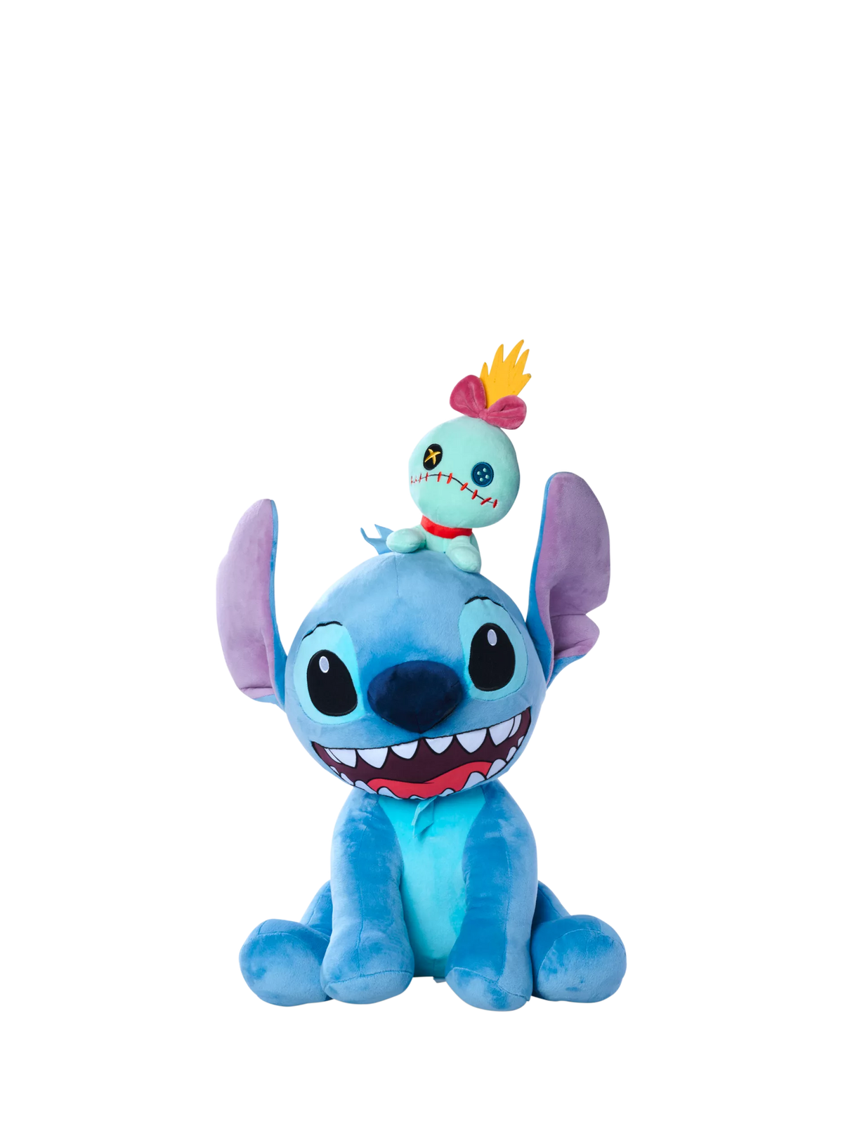 Disney Stitch & Scrump plush soft toy 50cm - British product