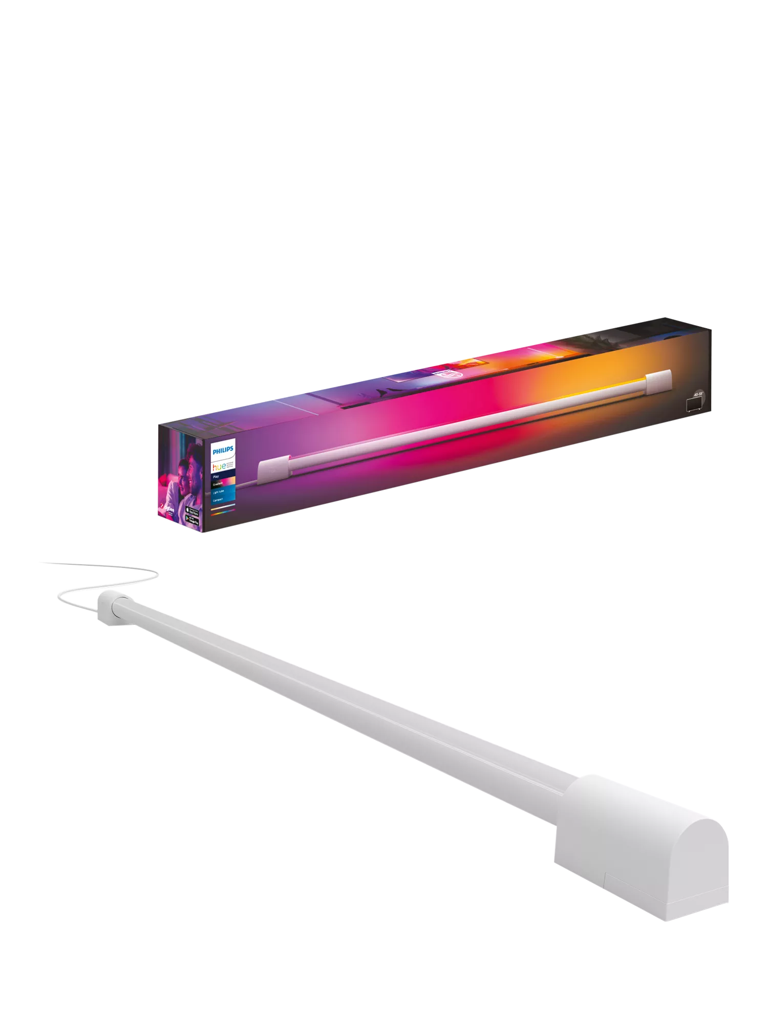 Philips Hue Play Gradient smart light tube 87.7cm, imported from the UK