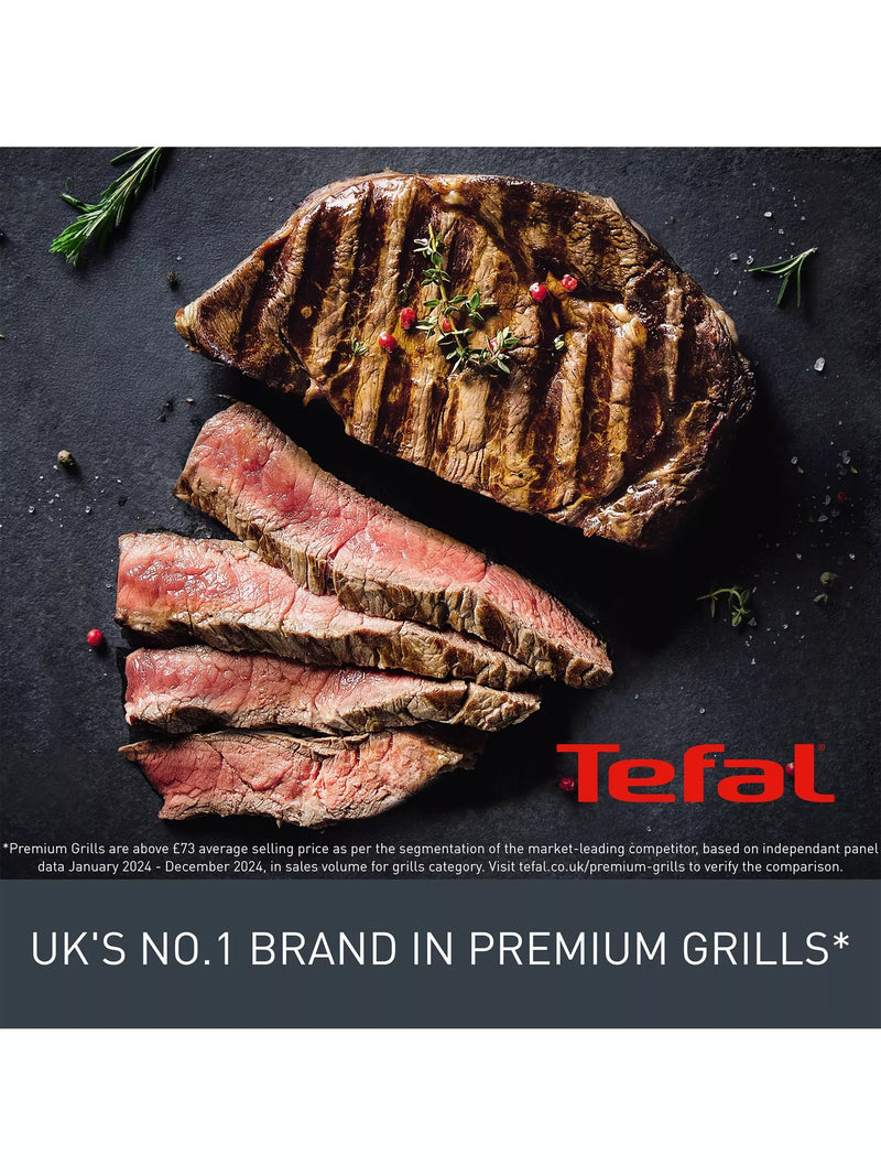 Tefal Optigrill+ indoor smart grill black, imported from the UK