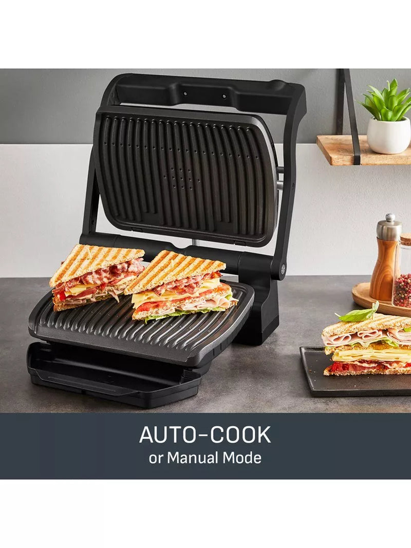 Tefal Optigrill+ indoor smart grill black, imported from the UK