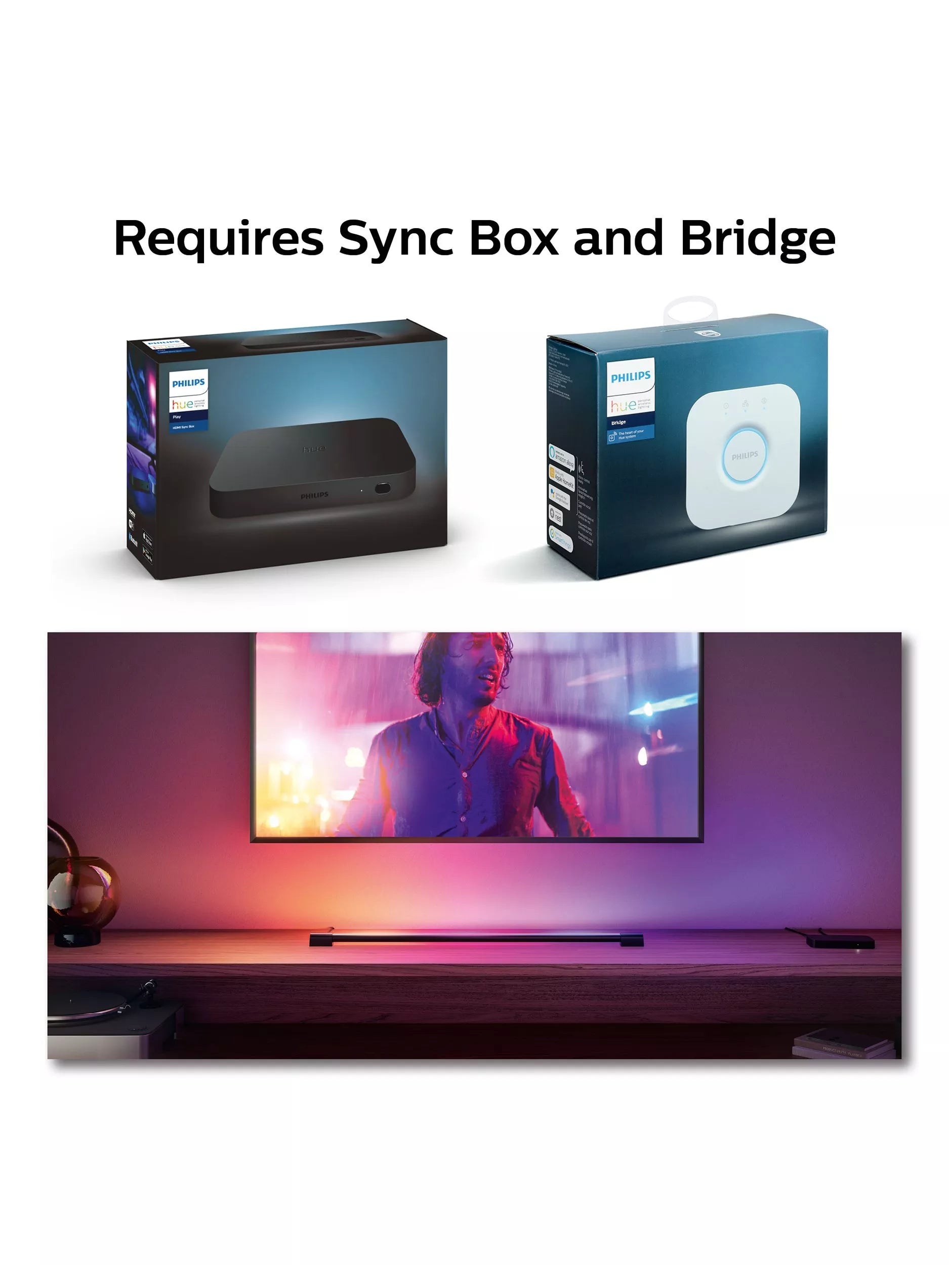 Philips Hue Play Gradient smart light tube 87.7cm (British brand)