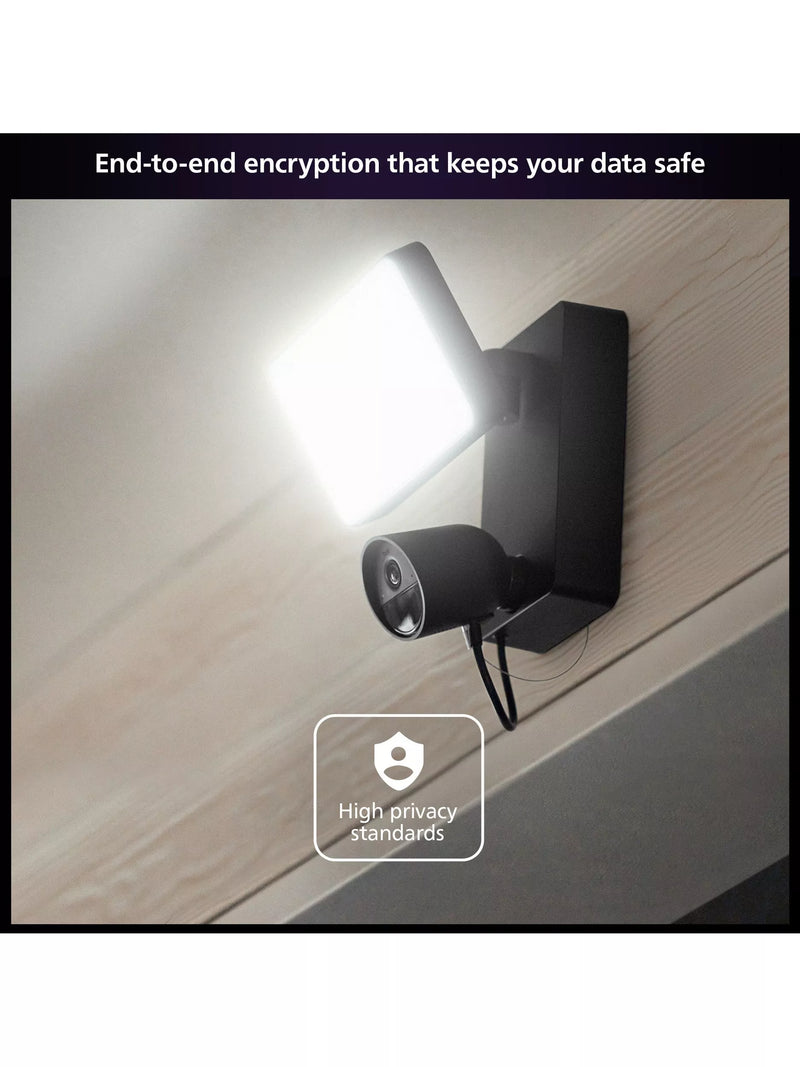 Philips Hue floodlight security camera white, UK version