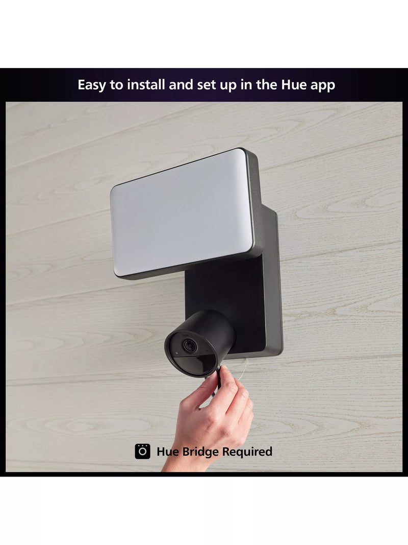Philips Hue floodlight security camera white, UK version