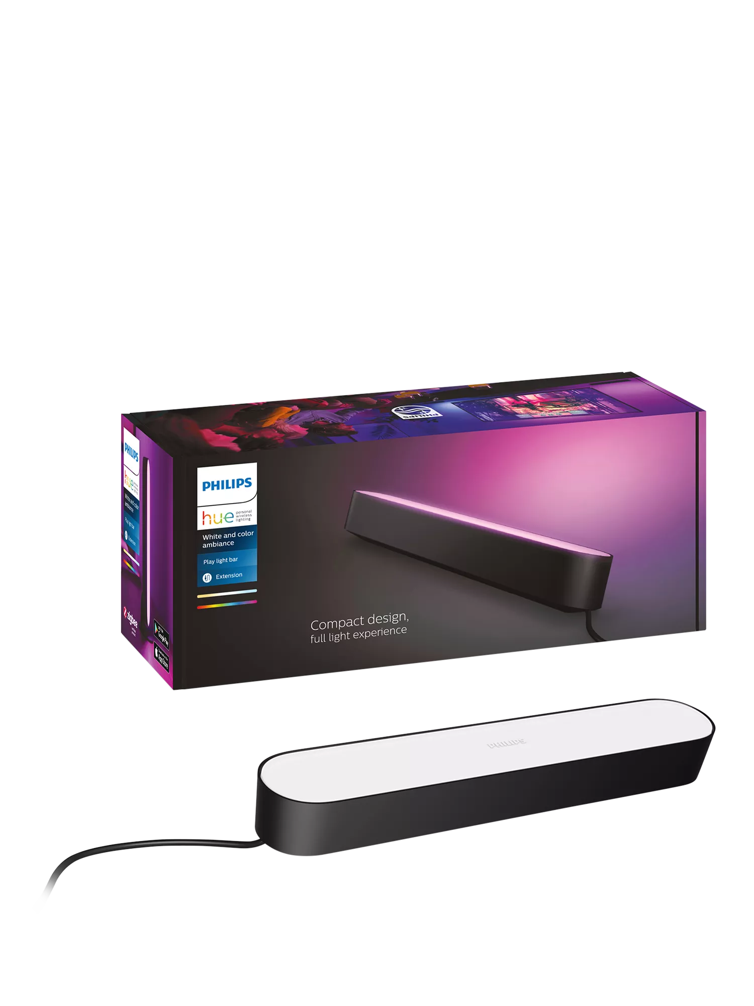 Philips Hue Light Bar extension black 25cm - British product