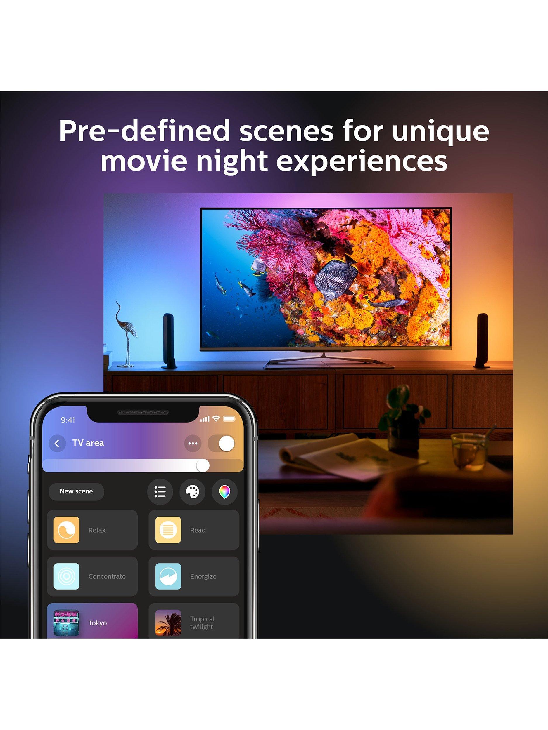 Philips Hue Light Bar extension black 25cm - British product