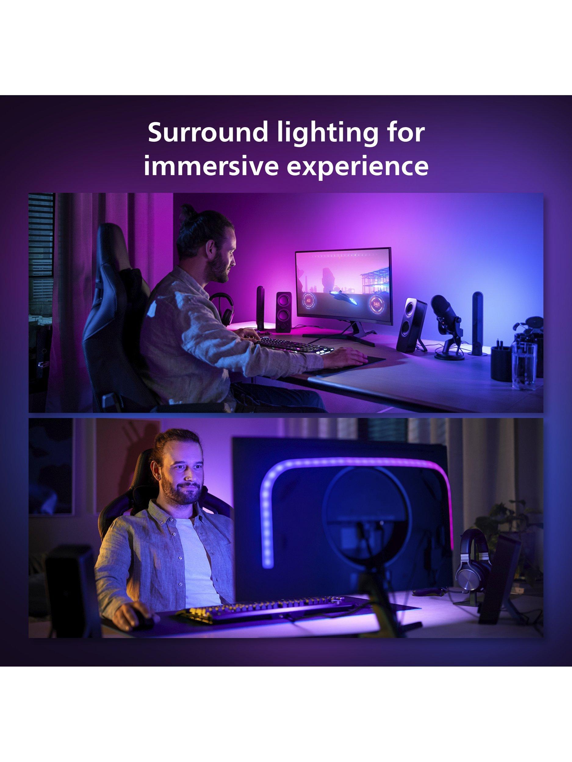 Philips Hue Play Gradient Lightstrip for PC monitors 90.5cm - British product