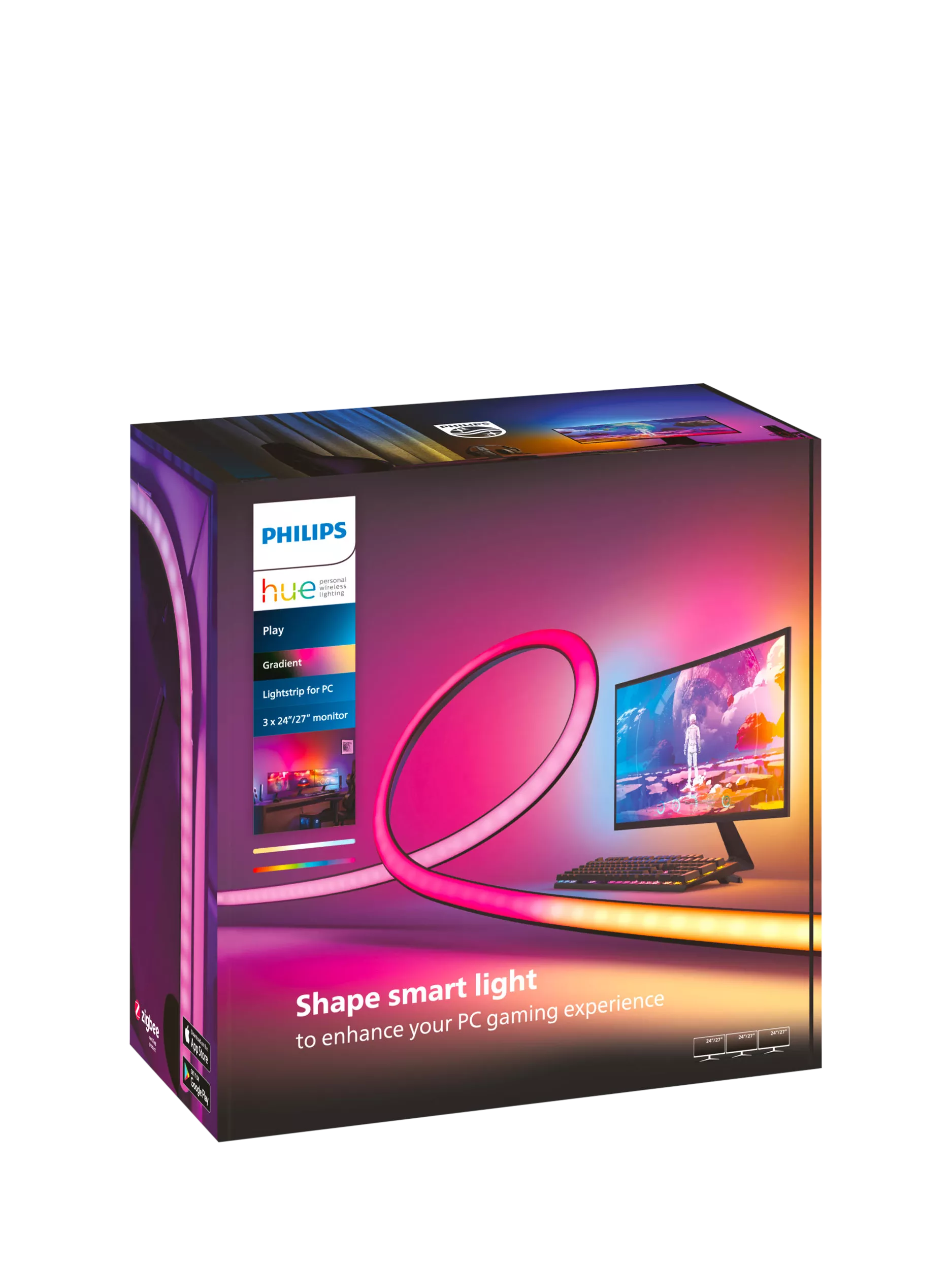 Philips Hue gradient lightstrip 90.5cm 3 pack - British product