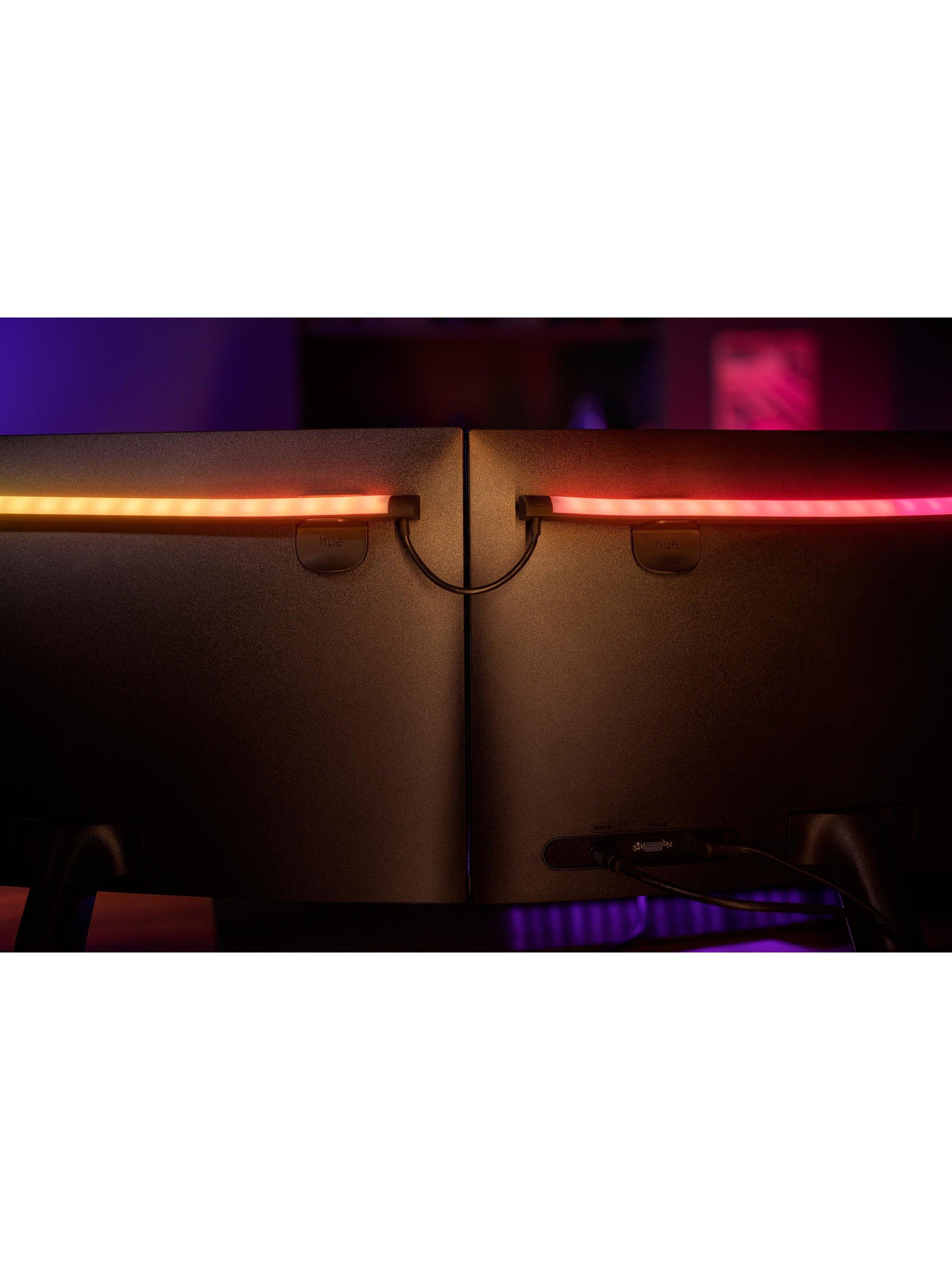 Philips Hue Gradient Lightstrip for PC monitors, imported from the UK