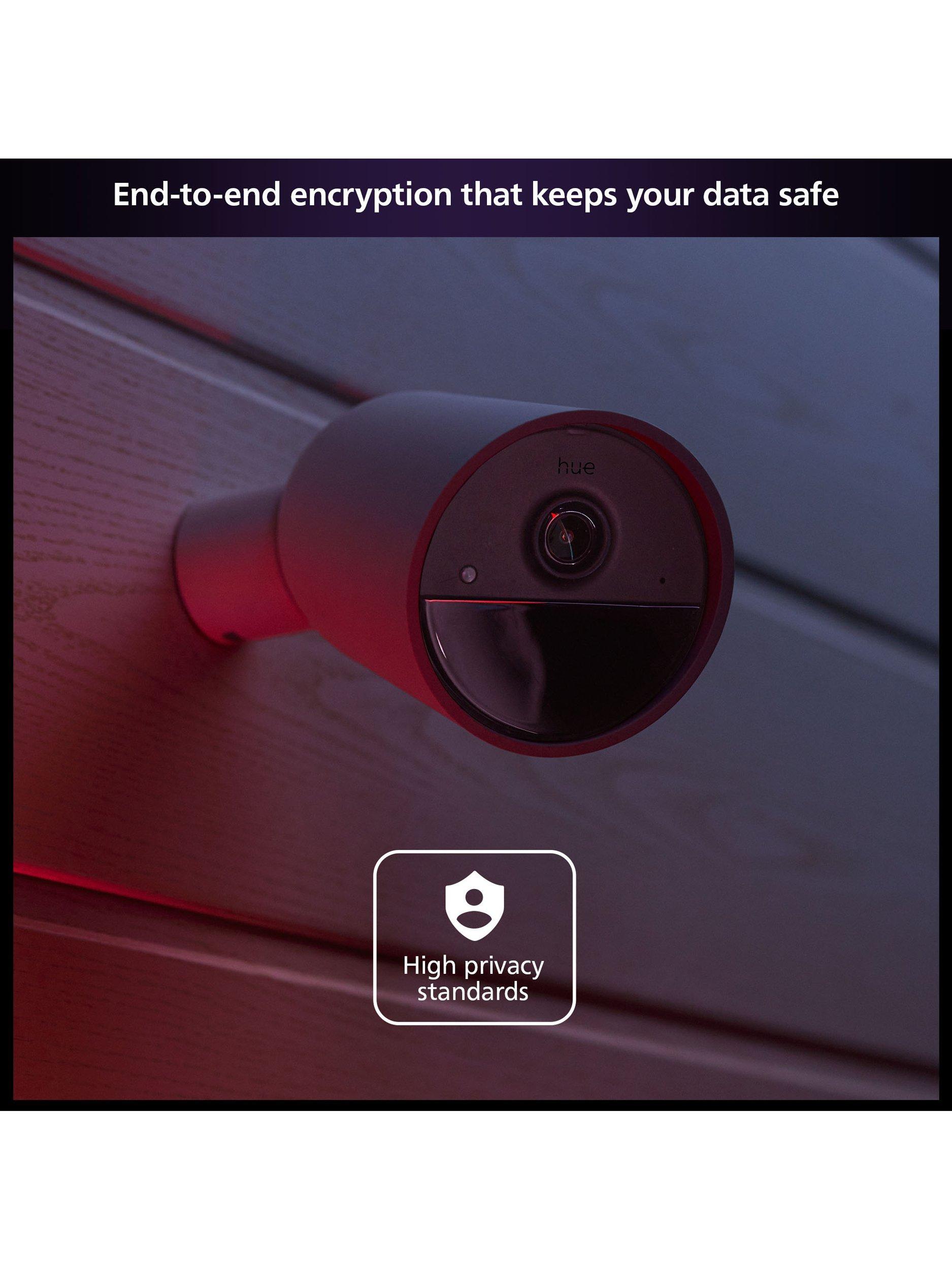 Philips Hue battery smart security camera white, imported from the UK
