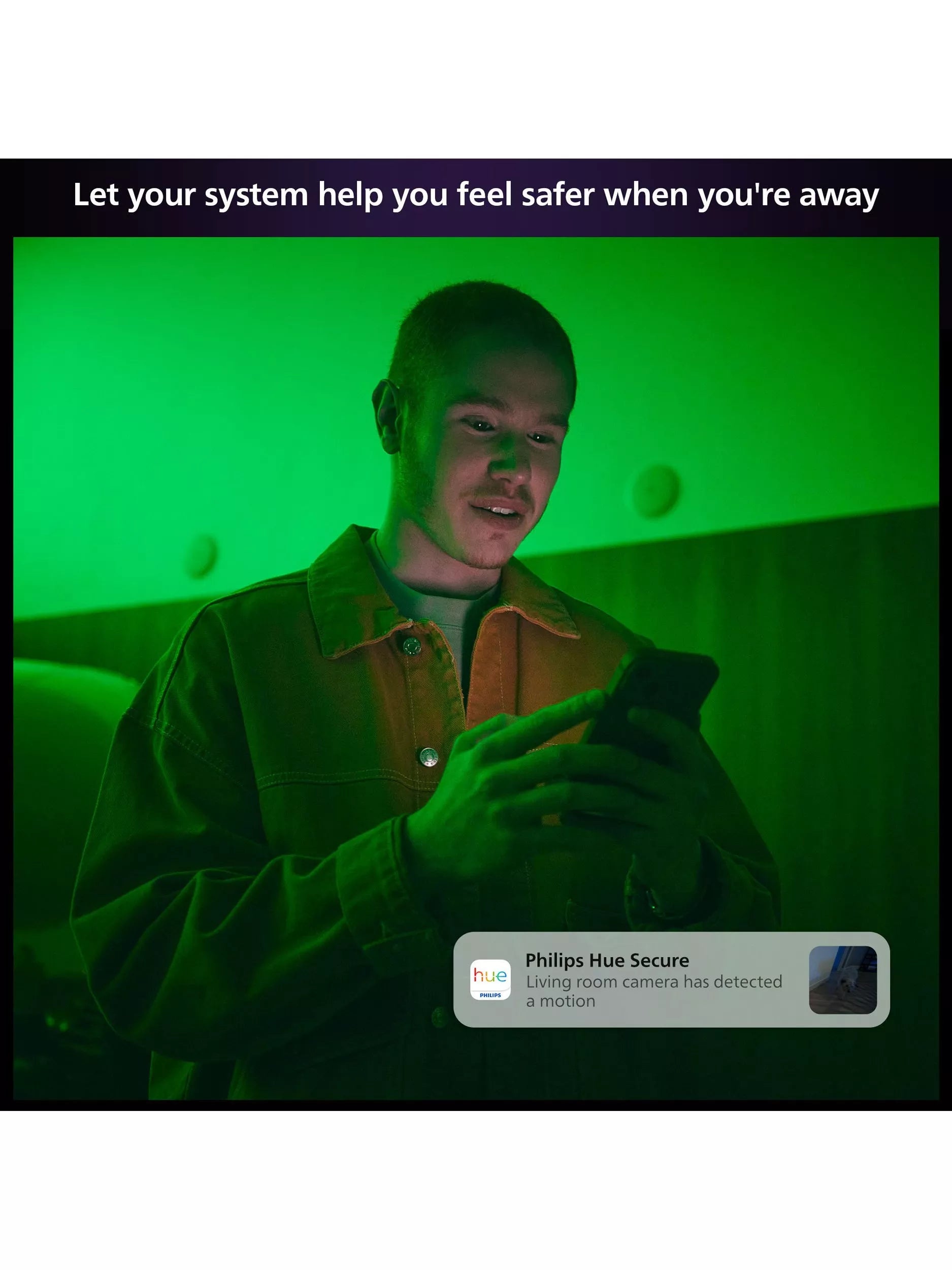 Philips Hue Secure wired security camera white - British product