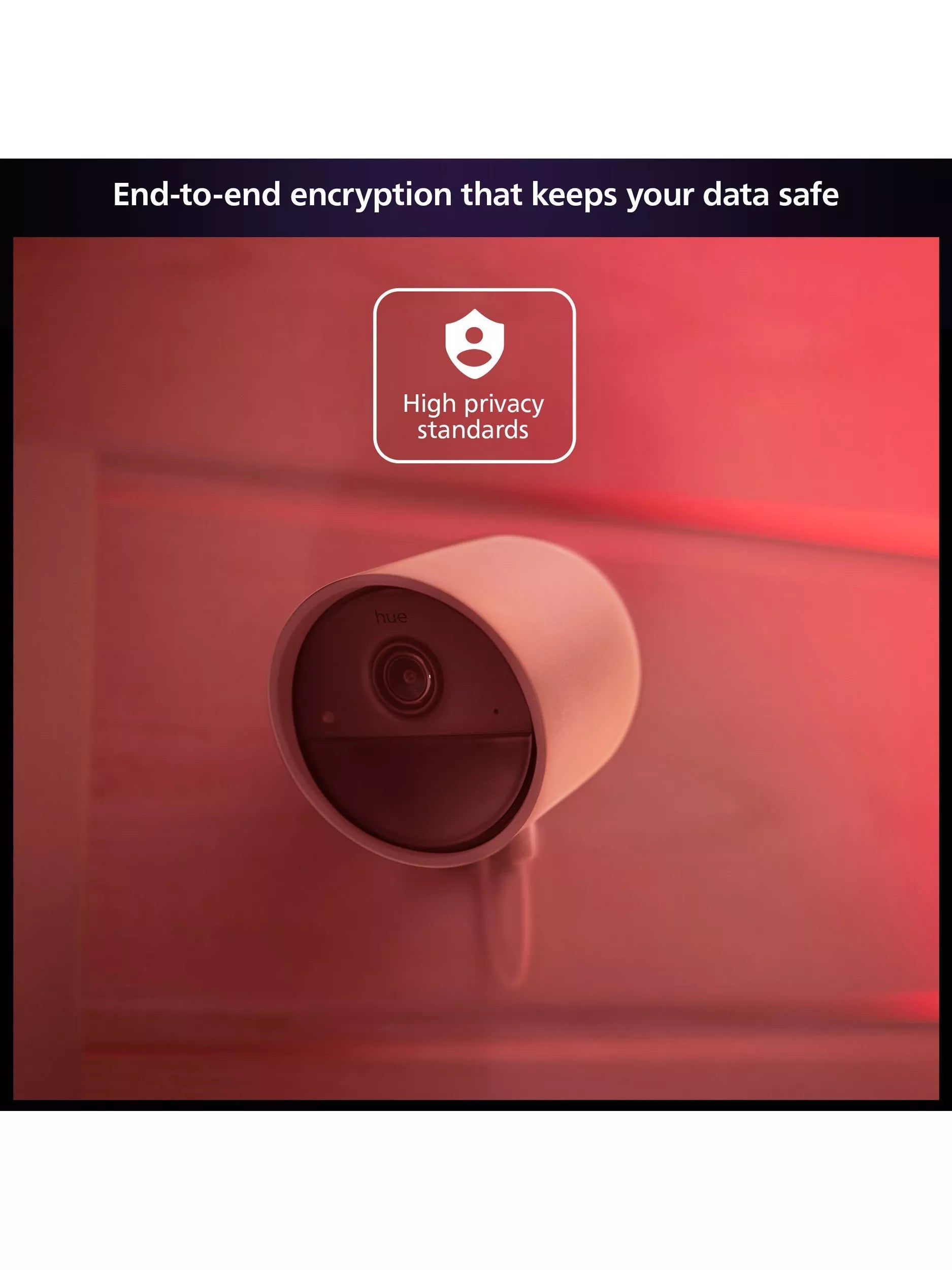 Philips Hue Secure wired security camera white - British product