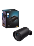 Philips Hue Secure battery smart security camera black - British product
