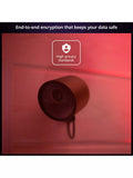 Philips Hue Secure wired smart security camera black, UK version