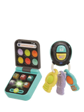 Baby's First Interactive Gadget Set with Light-Up Buttons and Teether