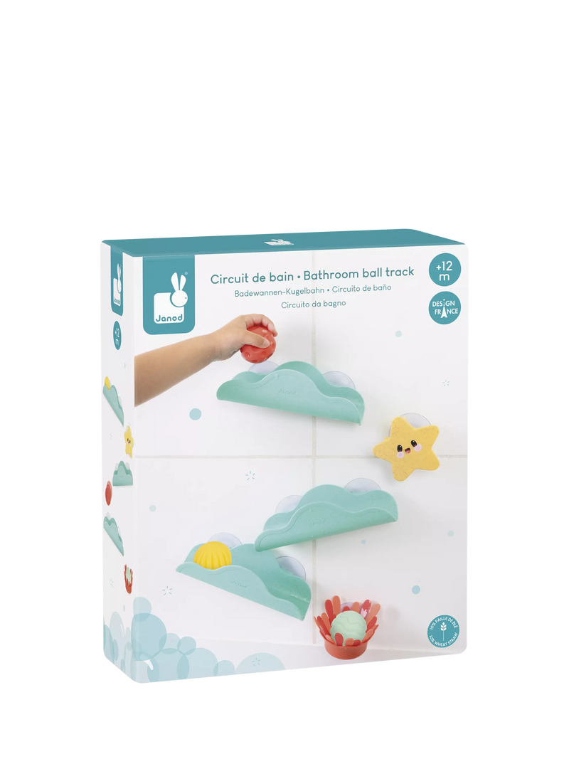 Janod Bathroom Ball Track bath toy, UK version